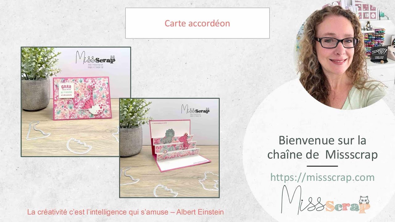 Live #247: Carte accordéon / flipflap card