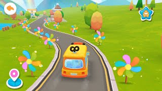 BUS SEKOLAH BABYBUS MENJEMPUT TEMAN-TEMAN BAYI PANDA | KARTUN ANAK | BABYBUS INDONESIA screenshot 3