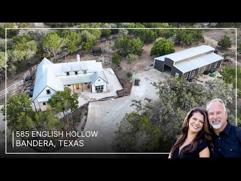585 English Hollow Dr, Bandera, TX home video tour