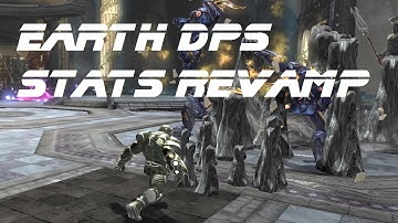 DCUO Stats Revamp: Earth Dps PftT Jackhammer Rotation l *Out of Date, Read Description