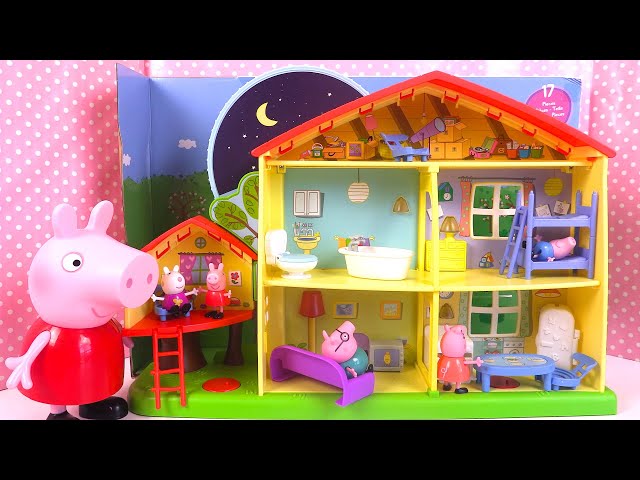 Ludendo - La maison jour et nuit de Peppa Pig - Poupées - Rue du