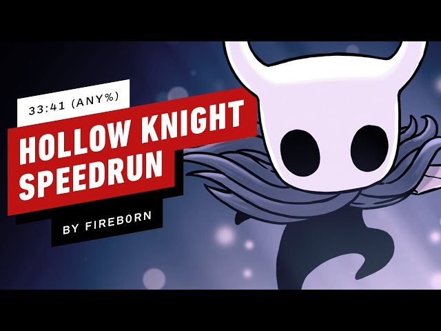 Hollow Knight Impossible Any Percent speedrun in 1:07:43 (no