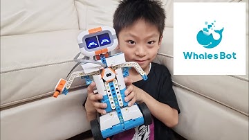 WhalesBot Robot AI Module 1s Electronic Toy Robot Full Build and Review