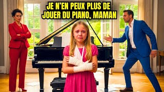 Download Lagu La belle-mère cruelle obligeait la fillette à jouer du piano jusqu’à ce que ses mains lui fassent MP3