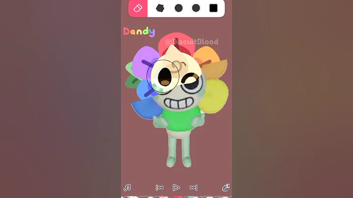 Dandy's World Toons in my style! ✨  Inspired by: @socksonpluto‼️ #flipaclip #dandysworld #art