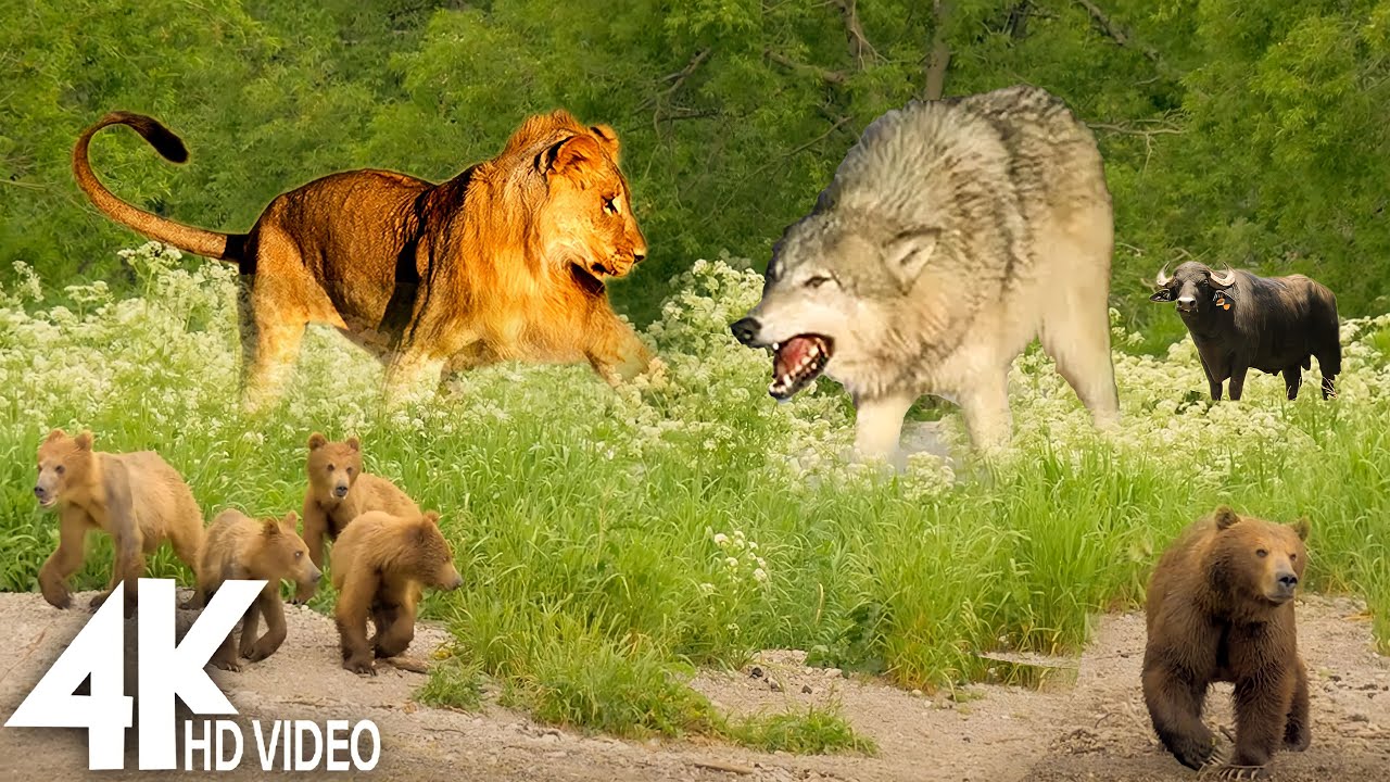 Animal Wildilife 4k - Adorable Scenes Of Wild Animal Families | Scenic ...