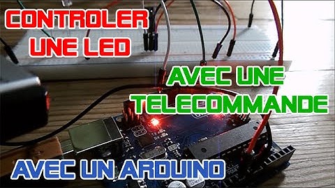 [Arduino]Contrôler une led avec une télécommande.