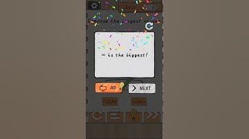 Brain Surfing level 62 Compose the largest value Walk-through