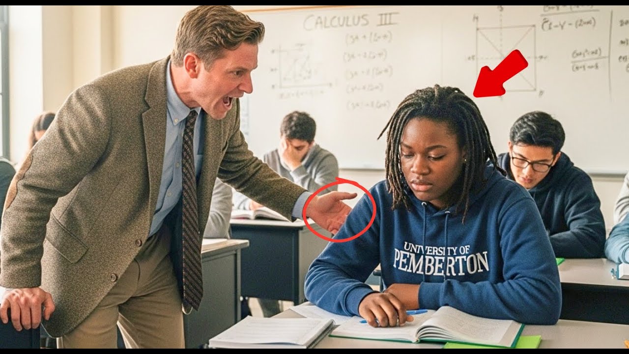 Heroically Attempts Math MATHS PROFESSOR TRIES TO FAIL BLACK STUDENT - 3 DAYS LATER, SHE INVENTS ...