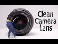 Photography Tips for Beginners - Clean Camera Lens