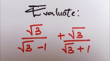 How to Simplify Surds | Conjugate of Surds | SAT Math Questions