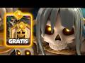 CONFIRMADO o NOVO HERÓI LÁPIDE de GRAÇA no CLASH ROYALE