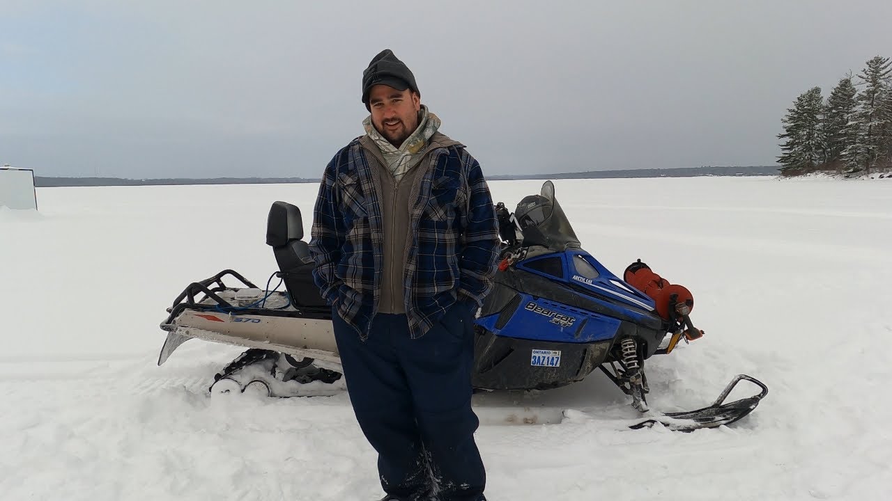 New Sled and first fish of the year!