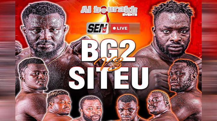 🛑. DIRECT LUTTE SÉNÉGALAISE: Balla Gaye 2 vs Siteu - LE DERNIERFACE À FACE EXPLOSIF!