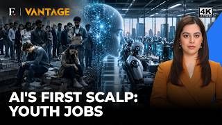 Global Youth Unemployment Rises Amid AI Risks Vantage on Firstpost 4K
