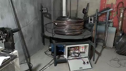 2D CNC Wire Bending Machine with Butt Welding for Wire 3mm Size 300×300mm