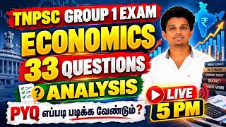 GROUP 1 EXAM |ECONOMICS | 33 QUESTIONS | ANALYSIS & ANSWER KEY DISCUSSION | JAYAPRAKASH SIR | TAF