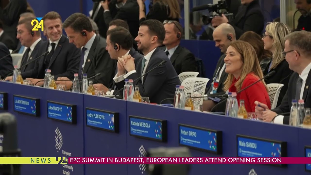 EPC Summit In Budapest, European Leaders Attend Opening Plenary Session