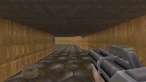 Quake 2 Mission Pack - Doom Conversion  _ Knee Deep In The Dead _ Map 9 "Military Base"