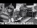 The notorious big in studio