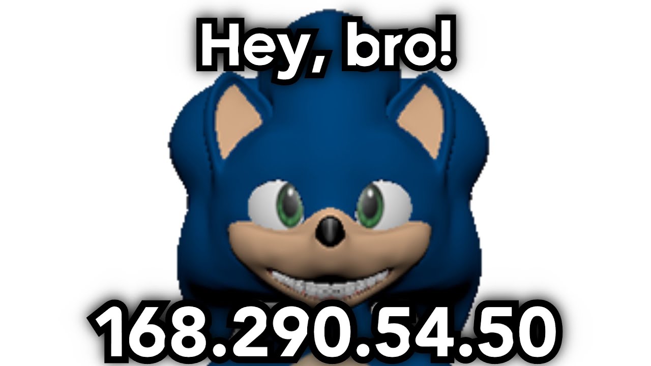 Sonic Steals Your IP Address - YouTube
