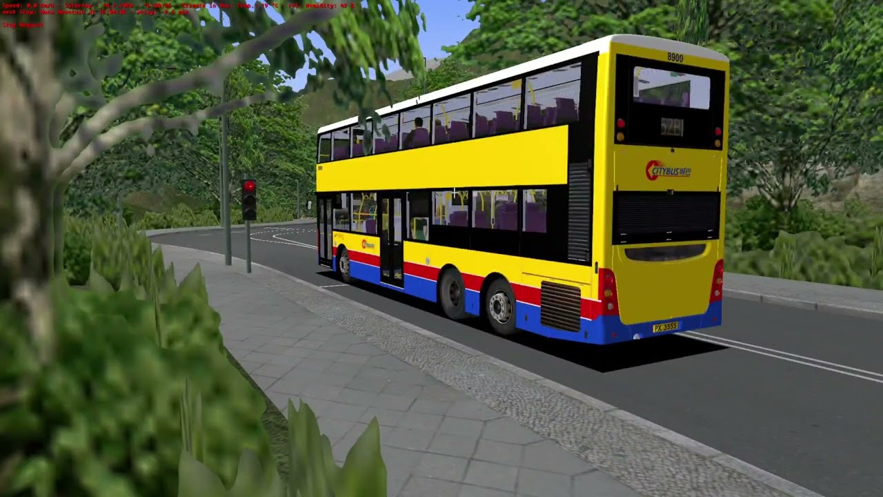 [黃雞飛車][踩kickdown] OMSI 2 Cherryland CTB 62B 文言村往發夢村