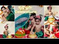 కృష్ణాష్టమి Celebrations❤️krishna makeup Janmashtami special #trending #sarvadastories #krishna Ep19