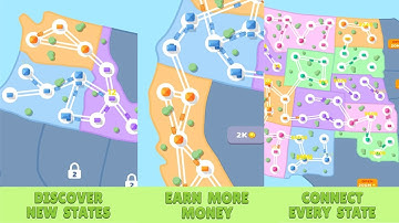 State Connect: Traffic Control Level 21-22 (Android Gameplay)