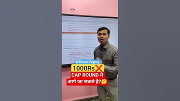 CAP ROUND RULES FOR MHT-CET: Betterment, FREEZE & Self Freeze | #mhtcet2025 #capround #mhtcet