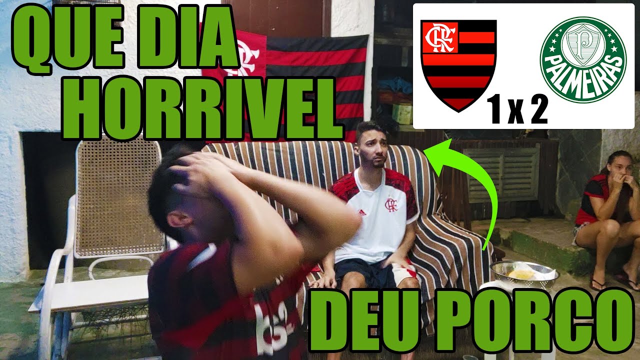 React Flamengo x Palmeiras - Final Libertadores