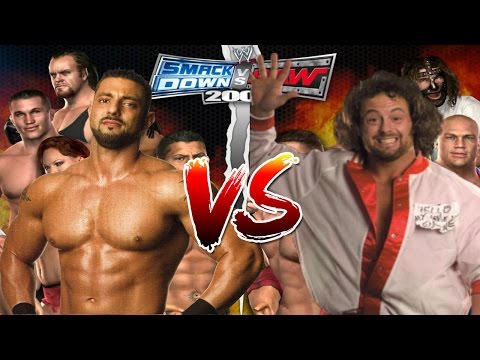 WWE Smackdown vs Raw 2006 Muhammad Hassan vs Eugene