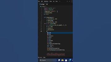 RGB desine flower code in python #shortsviral