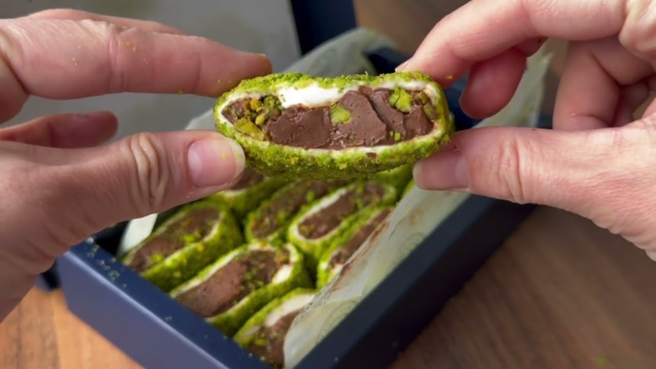 New 두폰쿠 두바이 초콜릿 터키 로쿰 #두폰쿠 