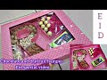 Chocolate and dryfruit hamper🤌🏻#eid#special#video#diy#dryfruits#chocolate#handmade#hampers#howto#new