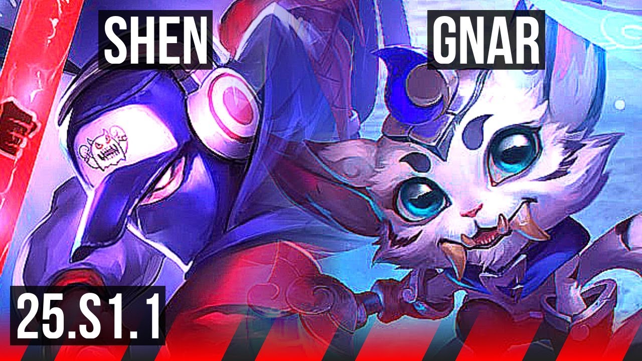 SHEN vs GNAR (TOP) | NA Master | 25.S1.1 - YouTube
