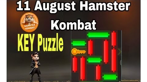 Mini Game Key Puzzle made easy !!! Hamster Kombat Free key 11th August