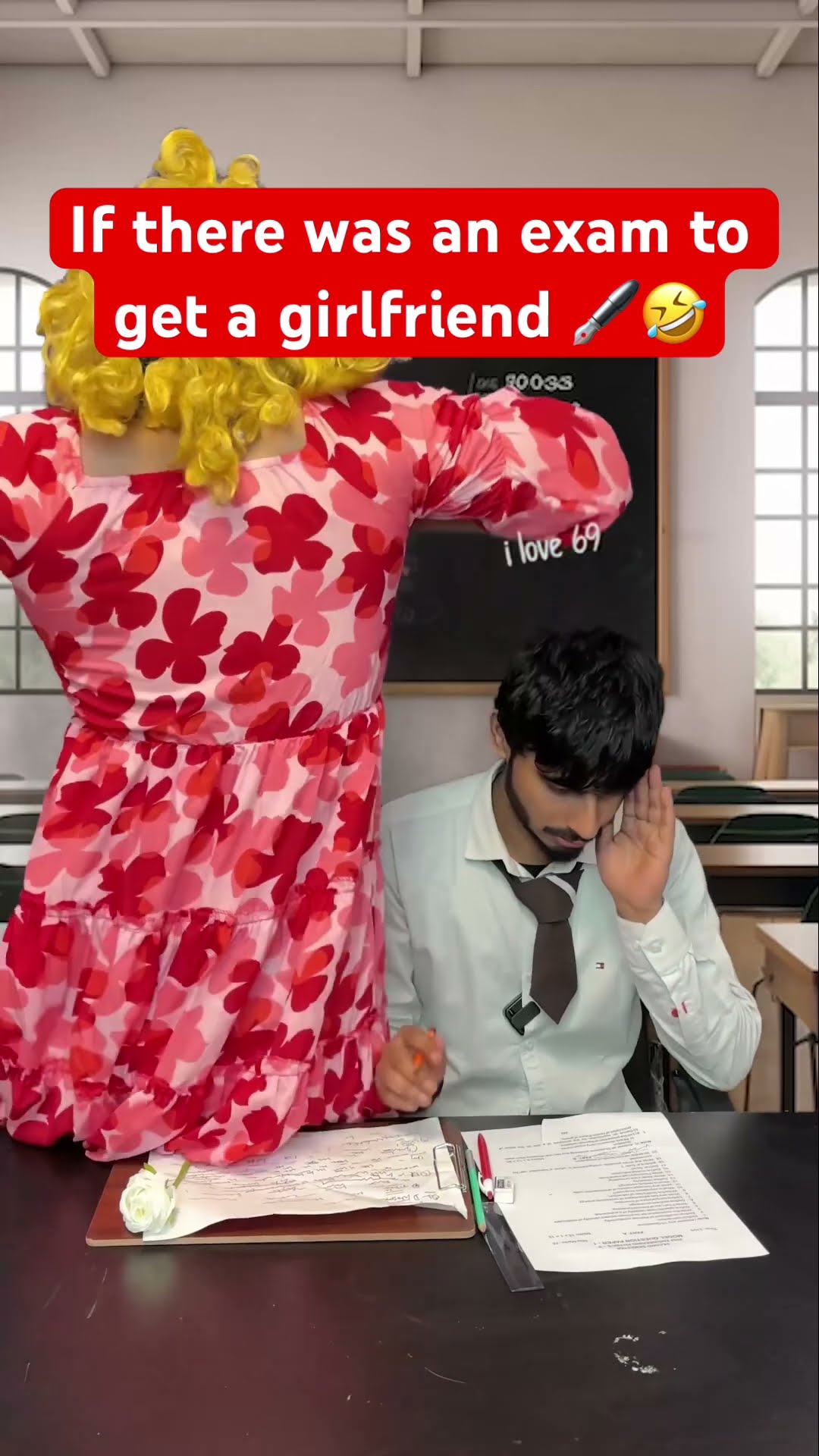 If there was an exam to get a girlfriend ?️? | Chimkandi