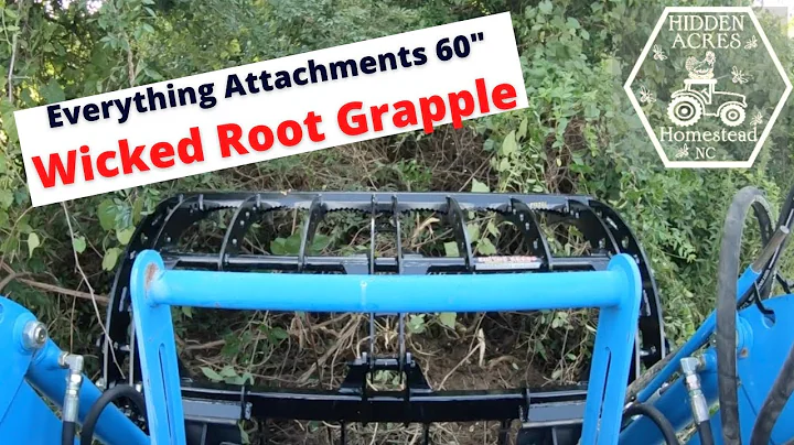 Wicked Root Rake Grapple 60  by Everything Attachments Review  Ep #30