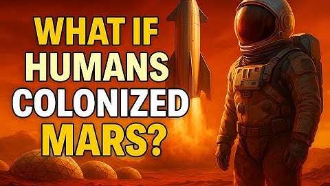 🌌 What If Humans Colonized Mars in 2050? 🚀 | Mind-Blowing Future Scenario