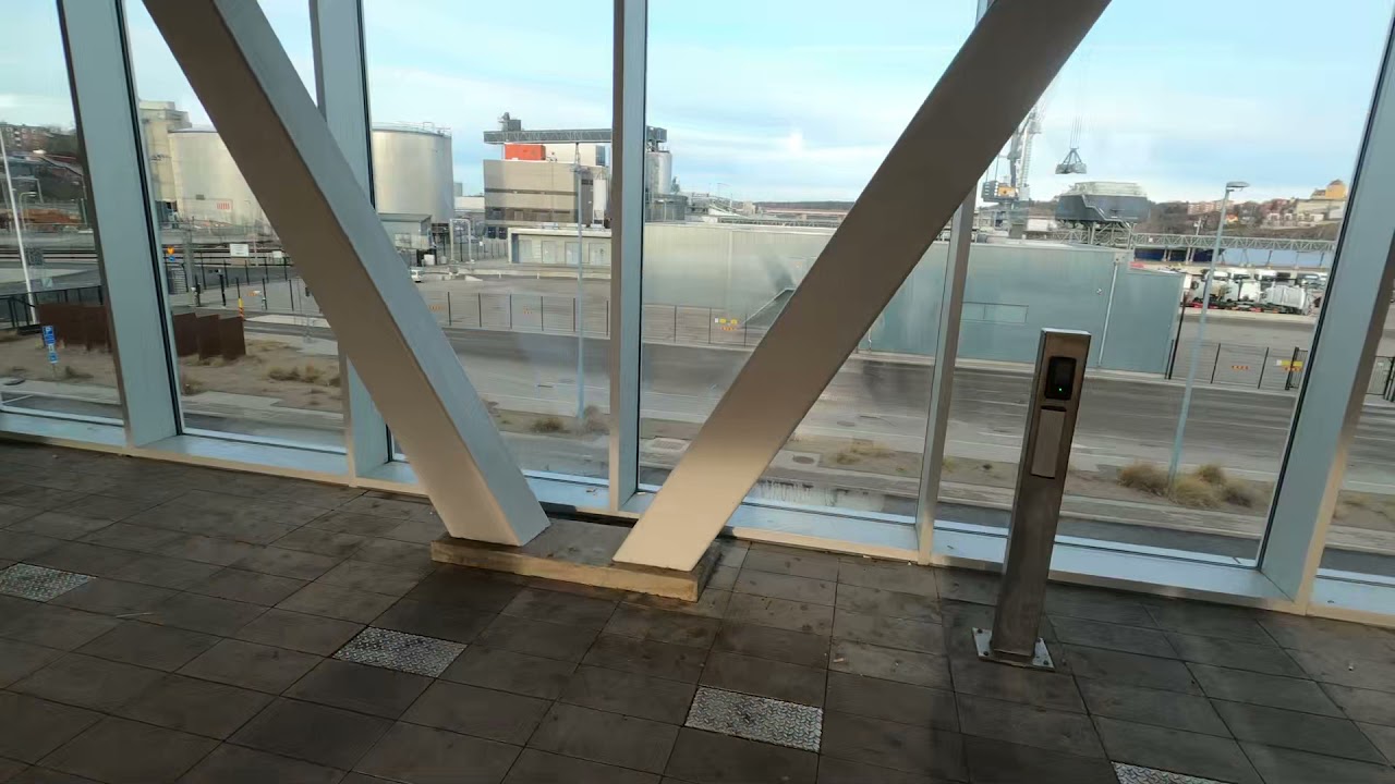 From ferry Siljaline to the city center Stockholm