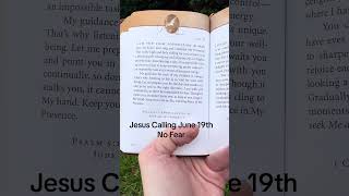 Jesus Calling June 19th