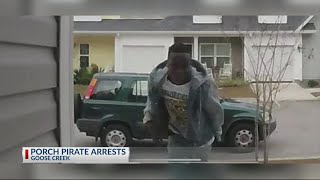 Porch pirates arrested in Goose Creek