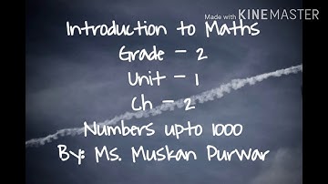 Mathematics Grade-2 Unit-1 Ch-2 Numbers upto 1000 (Part-4)
