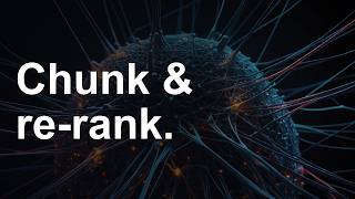 Chunking & Re-ranking: How to Fix Bad RAG Retrieval — [AI Stack 16]
