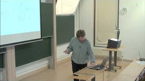 Prof. Tony Lelievre | Metastability, rare events and sampling problems in molecular dynamics
