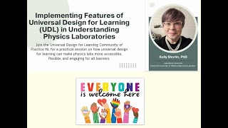 Dec. 12, 2025 - Implementing Features of UDL in Undergraduate Physics Laboratories
