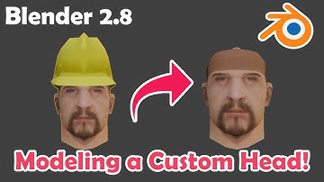 Beginner Blender 2.8 Tutorial (GTA:SA): Modeling a Custom Head