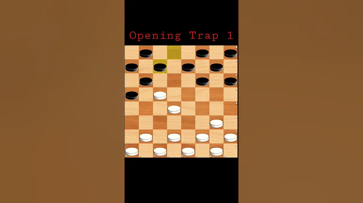 Draughts 64 Opening Trap 1 #draughtsworldchampionship #draughtsstrategy #draughts #checkers #russian