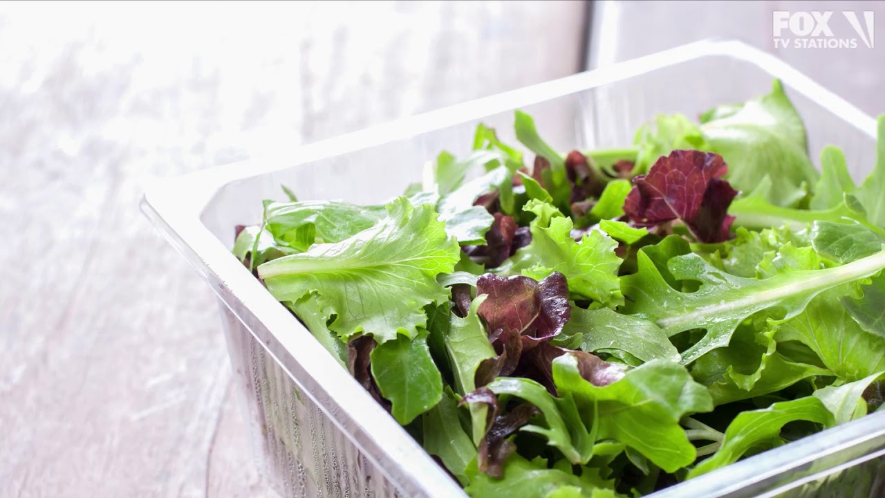 Study finds that frogs, lizards and even bats keep showing up in people’s prepackaged salads newspaper mockup