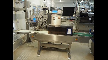 572-66: Digi Europe Ltd checkweigher with top labelling machine